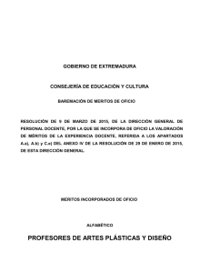 profesores de artes plásticas y diseño
