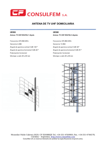 antena de tv uhf domiciliaria