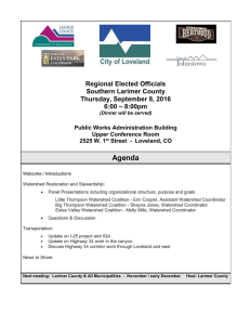 Joint Meeting: Fort Collins and Loveland City Councils and Larimer