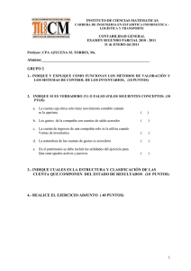 GRUPO 2 3.- INDIQUE CUALES ES LA ESTRUCTURA Y