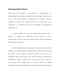 Discapacidad Visual