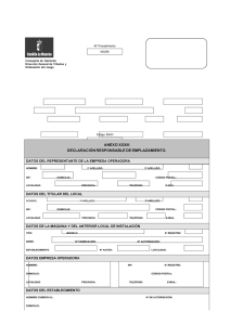 anexo xxxiii declaración responsable de emplazamiento.
