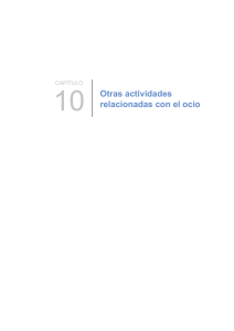 Otras actividades relacionadas con el ocio
