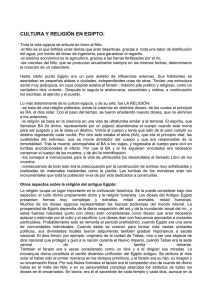 Cultura y religión en Egipto