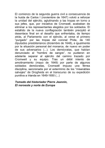 Historia de Inglaterra. Cromwell