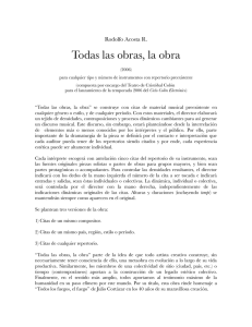 Todas las obras la obra