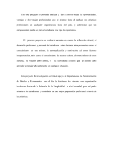 Con este proyecto se pretende analizar y dar a conocer todas las