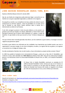 JOHN DAVISON ROCKEFELLER (NUEVA YORK, 1839)