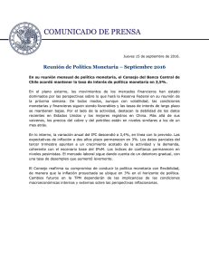 COMUNICADO DE PRENSA