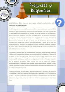 ¿Cuánto tiempo debe mantener una empresa la documentación