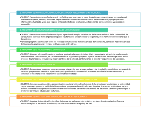 •OBJETIVO: Ser un instrumento fundamental, confiable y oportuno