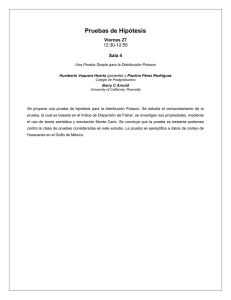 Pruebas de Hipótesis