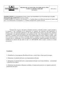 “Tiempos hay en que se dan juntos el hombre racional y el hombre