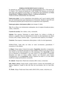 Formas instrumentales clásicas
