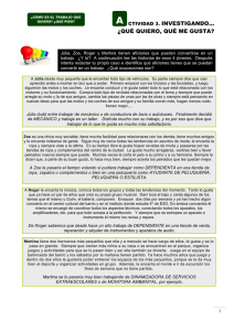 qué quiero, qué me gusta?