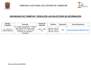 los encargados de tramitar y resolver las solicitudes de información