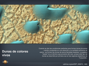 Dunas de colores vivos