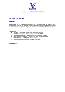 INTERNET- INTRANET