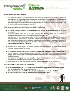 Politicas de cancelacion
