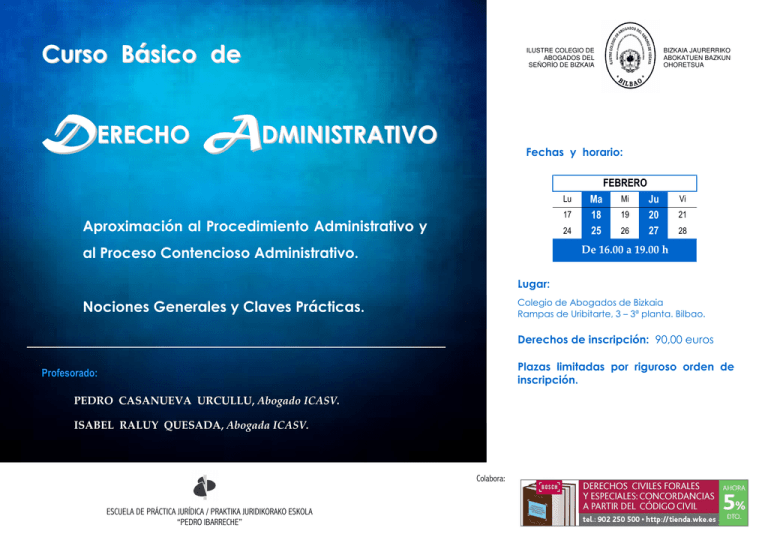 Curso Básico De DERECHO ADMINISTRATIVO