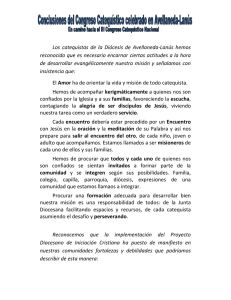 Los catequistas de la Diócesis de Avellaneda-Lanús hemos