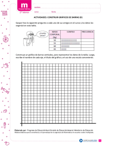 Gráficos de Barras: Ejercicio de Matemáticas para Primaria