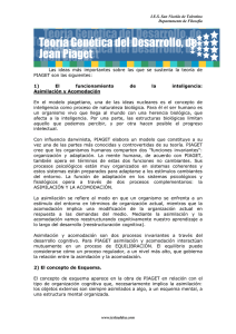 teoría piagetiana