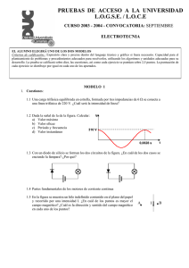 pruebas de acceso a la universidad logse / loce