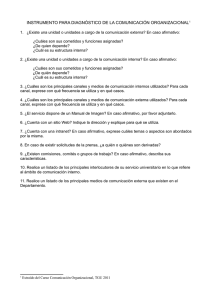 Instrumento Diagnostico de la Comunicacion Organizacional