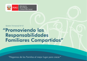 “Promoviendo las Responsabilidades Familiares Compartidas”