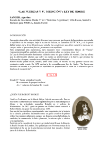 Ley de Hooke: Fuerzas y Medición - Experimento
