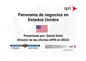 Panorama de negocios en Estados Unidos