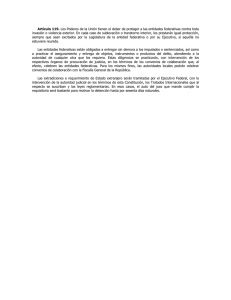Artículo 119. Los Poderes de la Unión tienen el deber de proteger a