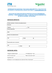 criterios de selección de establecimiento hotelero para participar en