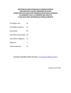 SENTENCIAS EJECUTORIADAS CONDENATORIAS POR