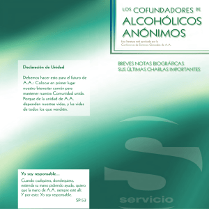 Los Cofundadores de Alcohólicos Anónimos
