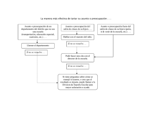 La manera más efectiva de tartar su asunto o preocupación