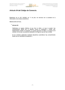 Articulo 54 del Código de Comercio.