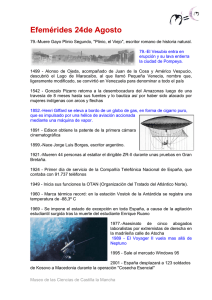 Efemérides 24de Agosto