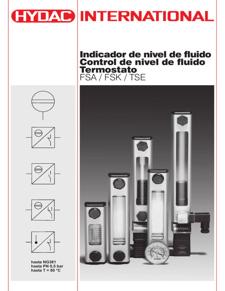 Capteur De Niveau HYDAC FSK-176-2.5/C/12 - Neuf, Jamais Utilisé - 3112299
