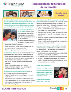 Para mantener la fortaleza de su familia