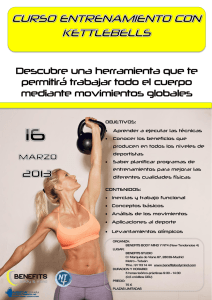 Curso Kettlebell Madrid 16 marzo 2013