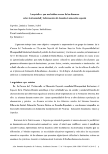 Las palabras que nos hablan: acerca de los discursos sobre
