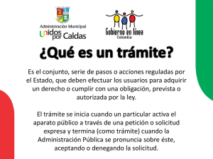 Es el conjunto, serie de pasos o acciones reguladas por el Estado