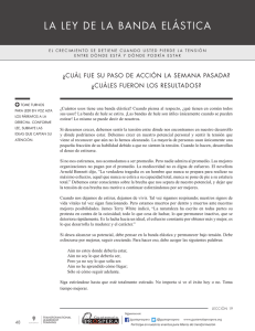 la ley de la banda elástica