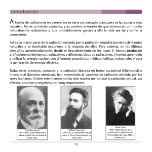 Introducción - Para entender las radiaciones