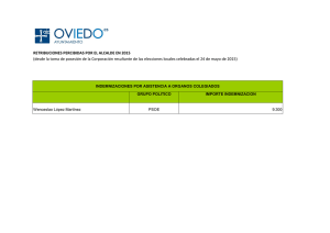 RETRIBUCIONES PERCIBIDAS POR EL ALCALDE EN 2015