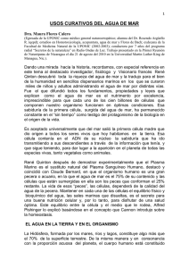 USOS CURATIVOS DEL AGUA DE MAR
