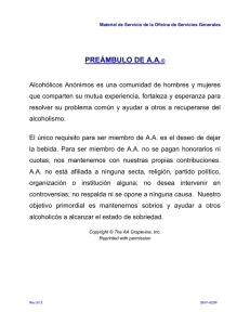 smf-92 - Preámbulo de A.A.