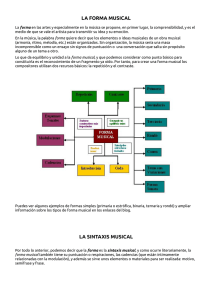 Forma y Sintaxis Musical: Guía Completa